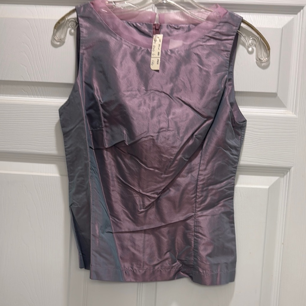 Vintage Irene Van Ryb Women’s purple going out set